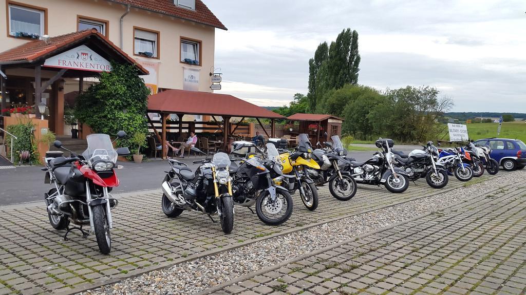 Landgasthof Frankentor Wasserlosen Zewnętrze zdjęcie