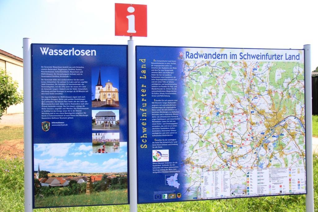 Landgasthof Frankentor Wasserlosen Zewnętrze zdjęcie